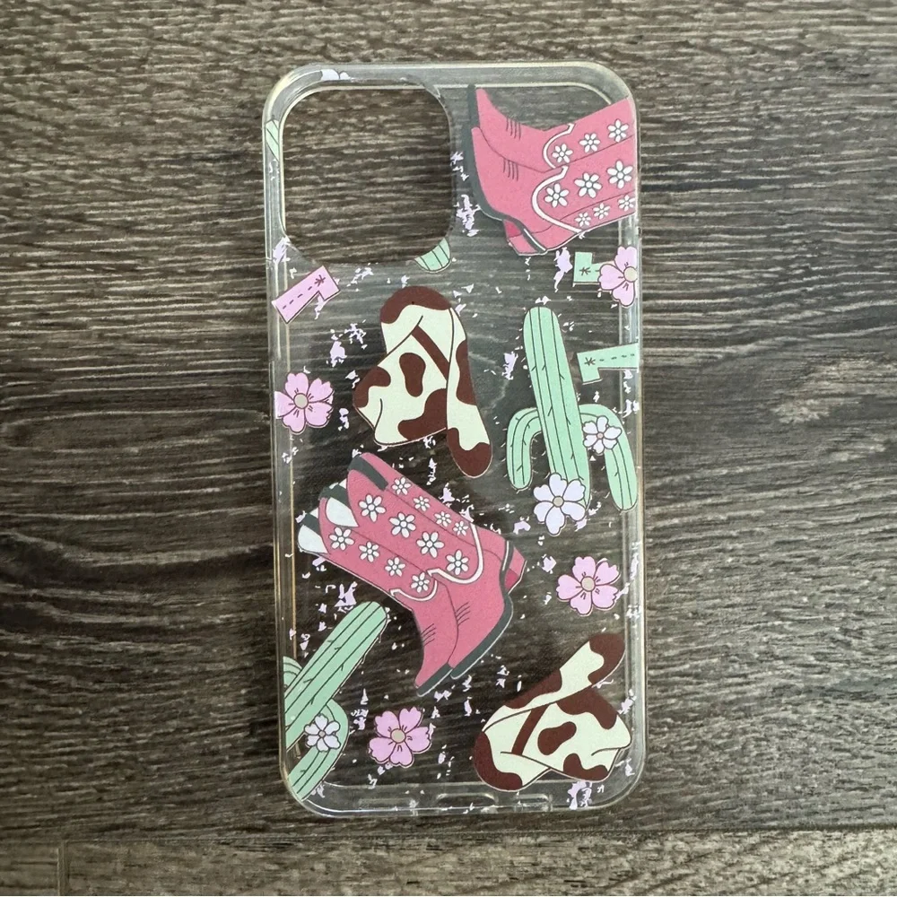 FREE with any purchase. iPhone 12 Cowgirl Case.